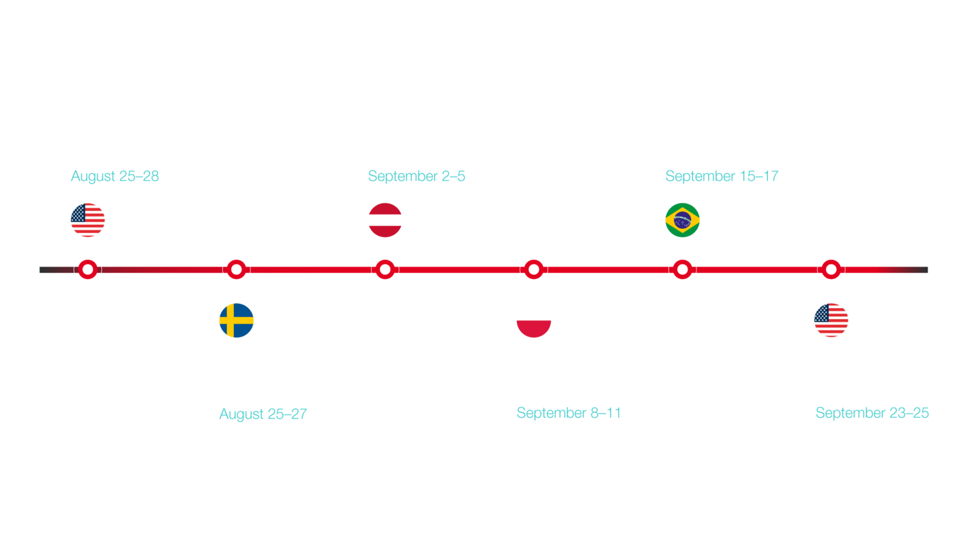 Upcoming Trade Fairs: Fall 2026