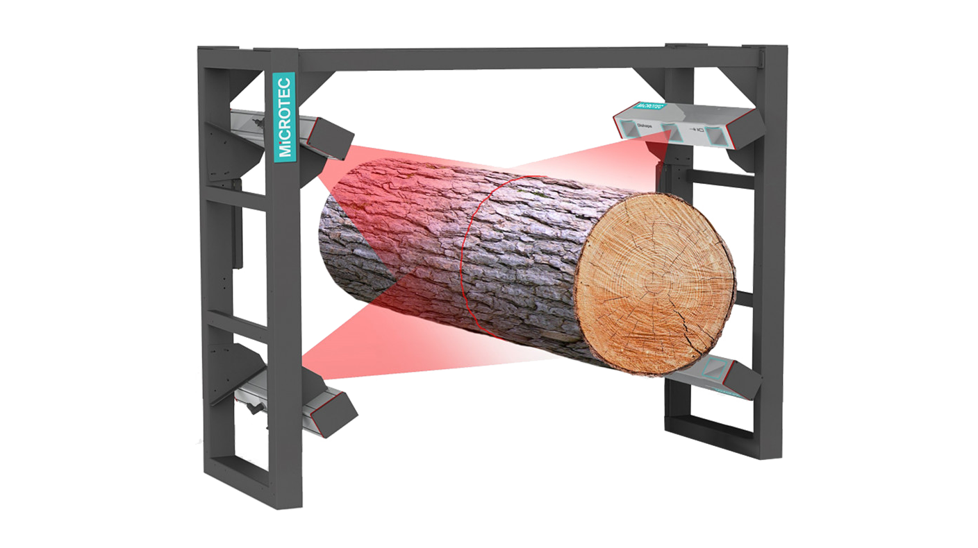Logeye DE 700: Die erste eichfähige Rundholzvermessungs&shy;anlage für Deutschland erfreut sich großer Beliebtheit