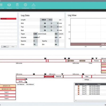 Gestion de la réception des matériaux, des postes et des temps d'arrêt