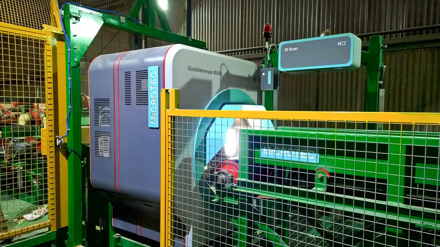 Fastest lumber scanner in the world