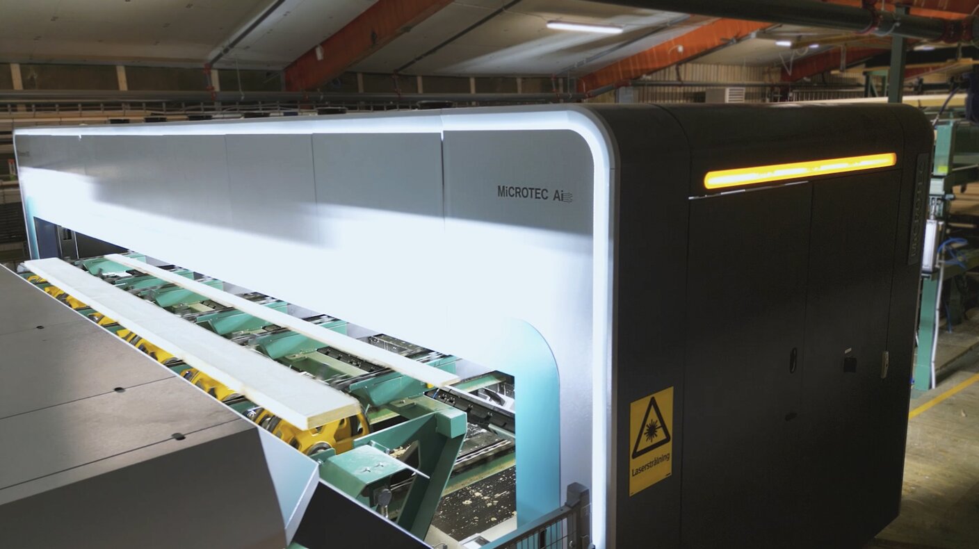 Optimización del rendimiento y aprovechamiento de la materia prima con el nuevo Goldeneye Transversal en Derome