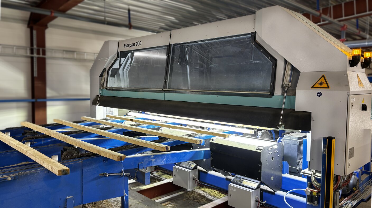 Finscan: Ökad sorteringshastighet och jämn kvalitet hos Nordanå Trä
