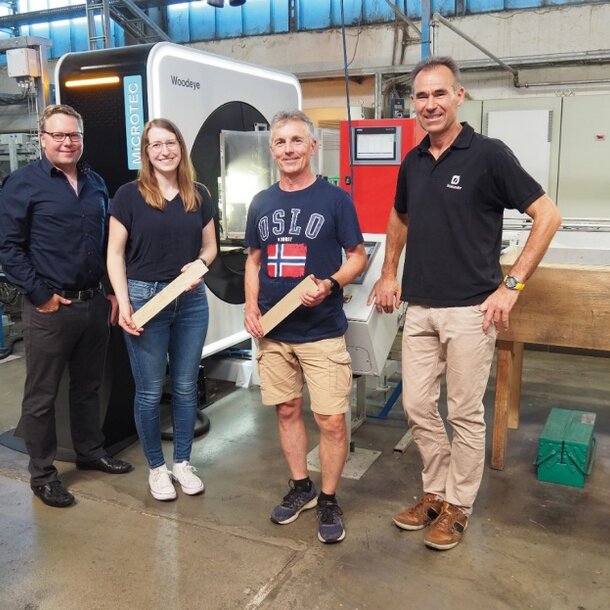 Woodeye Parquet: Neuer Scanner für ästhetische Sortierung