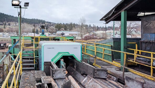 Logeye optimizes scanning and sorting at the log yard