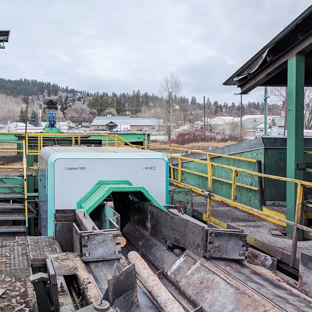 Logeye optimizes scanning and sorting at the log yard