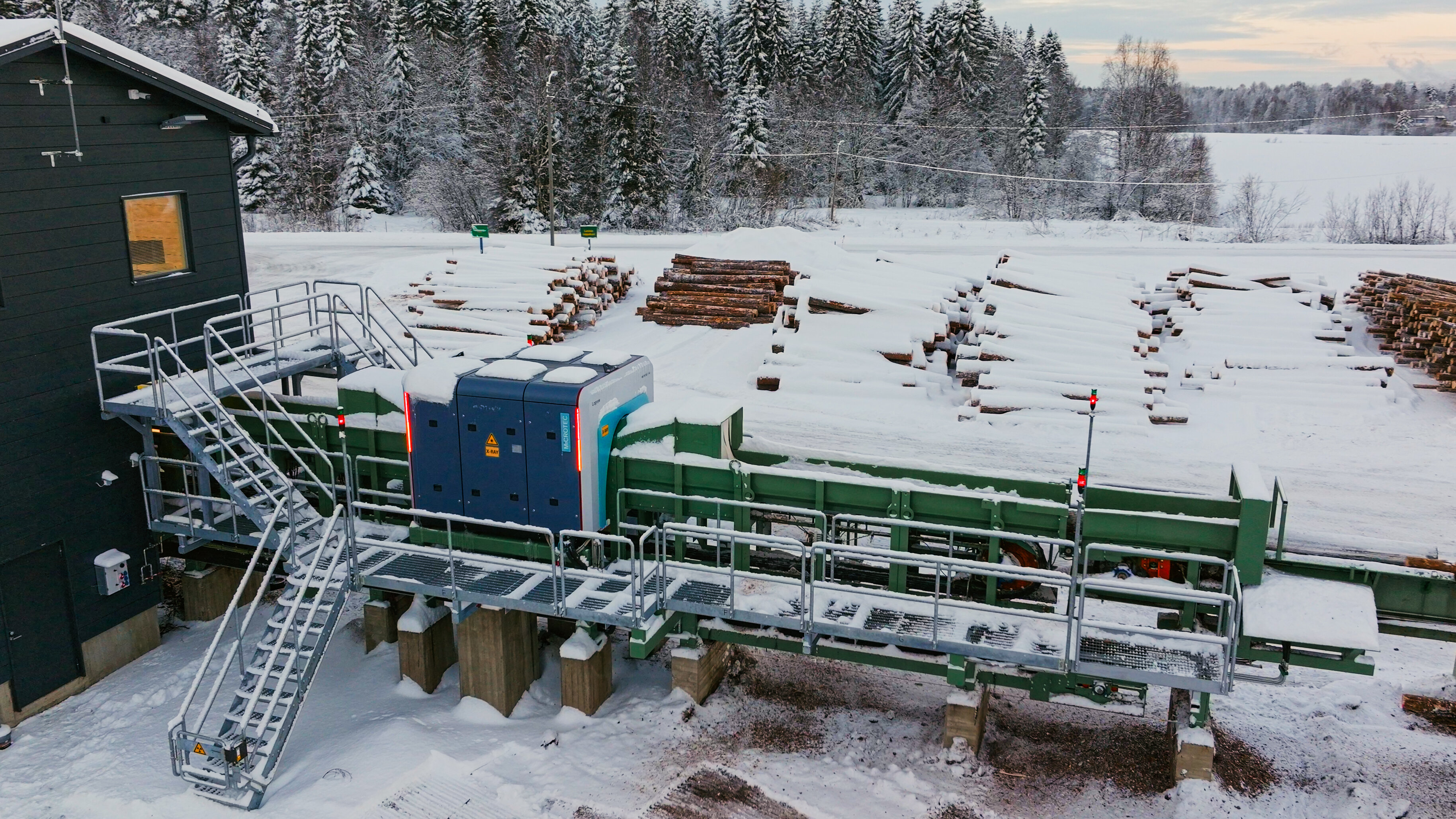 Logeye: Internal quality sorting at Vaara